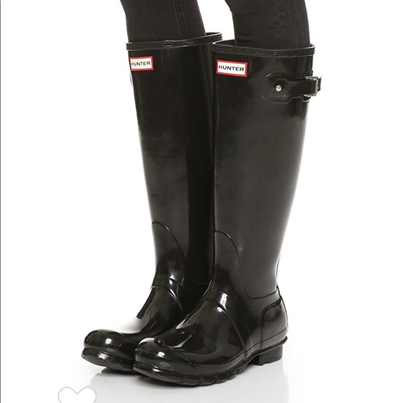 Hunter Gloss Boots & socks - Picture 2 of 7